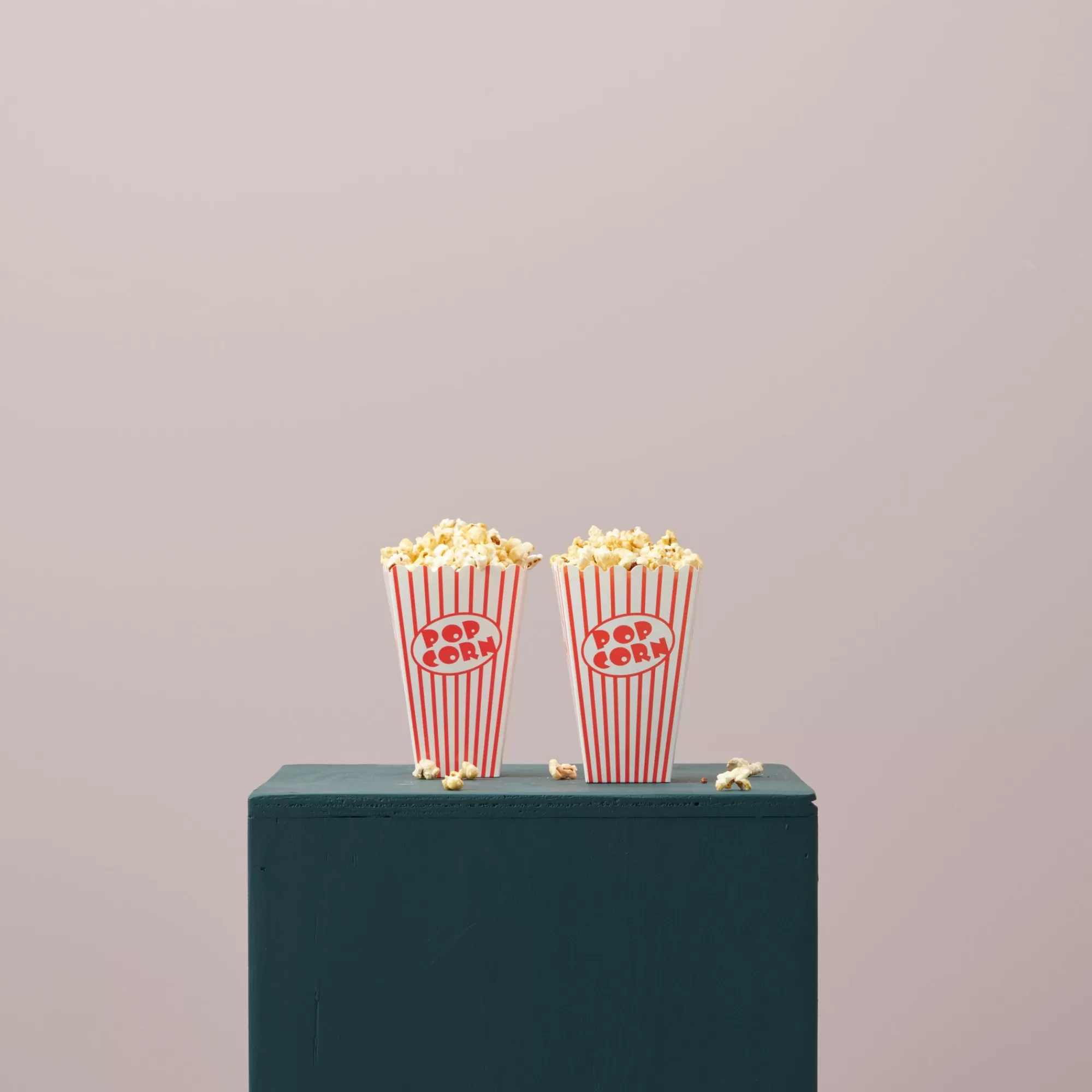 CASA Cinema Bicchiere Popcorn Set Di 8 Bianco, Rosso* Accessori Da Cucina