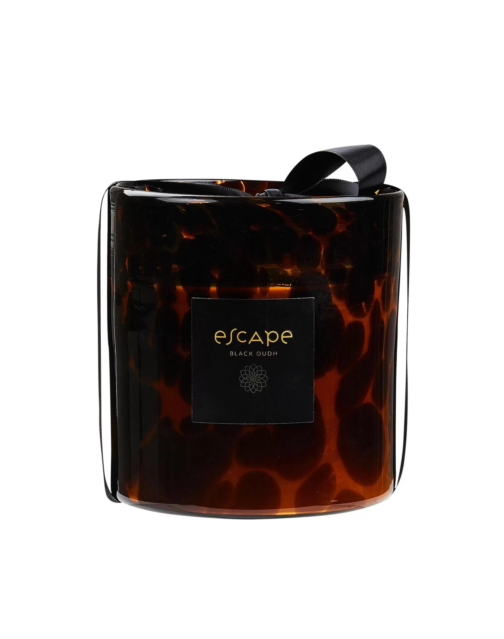 CASA Escape Black Oudh Candela Profumata Marrone, Ocra, Multicolore* Candele