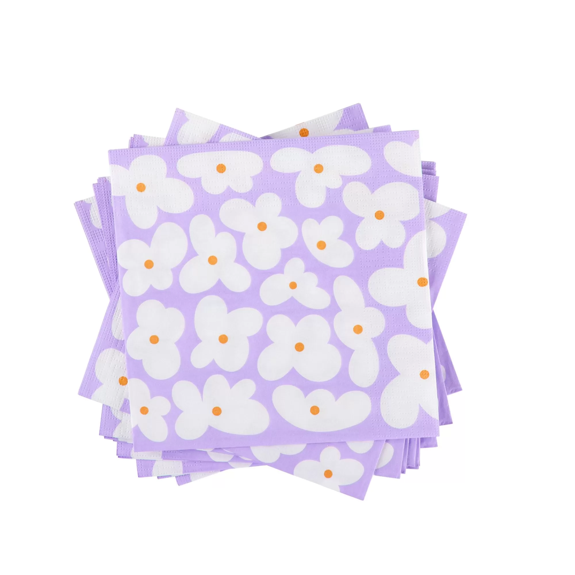 CASA Fleurs Lila Set Di 20 Tovaglioli Vari Colori* Tovaglioli