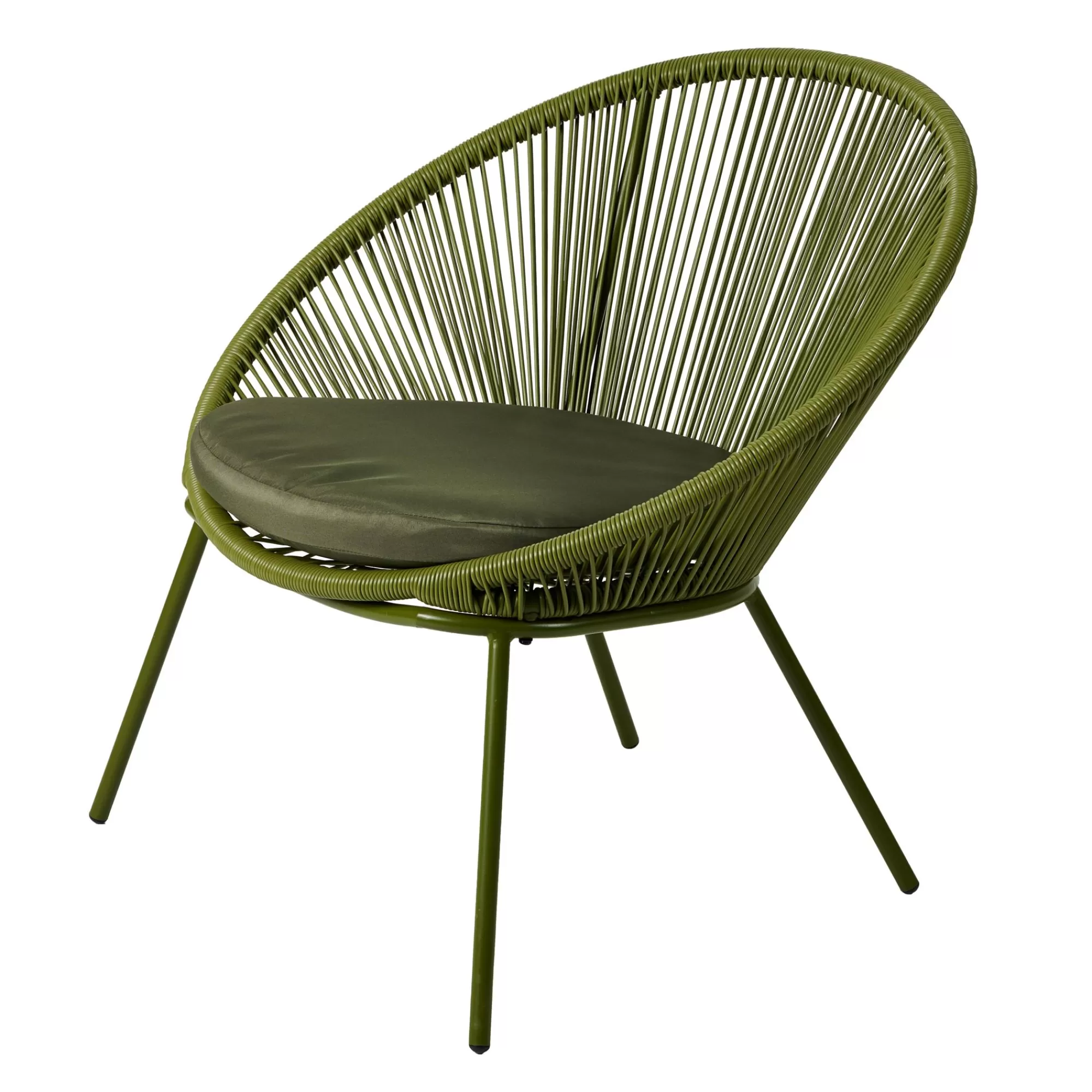 CASA Papayo Sedia Lounge Con Cuscino Verde* Sedie Lounge