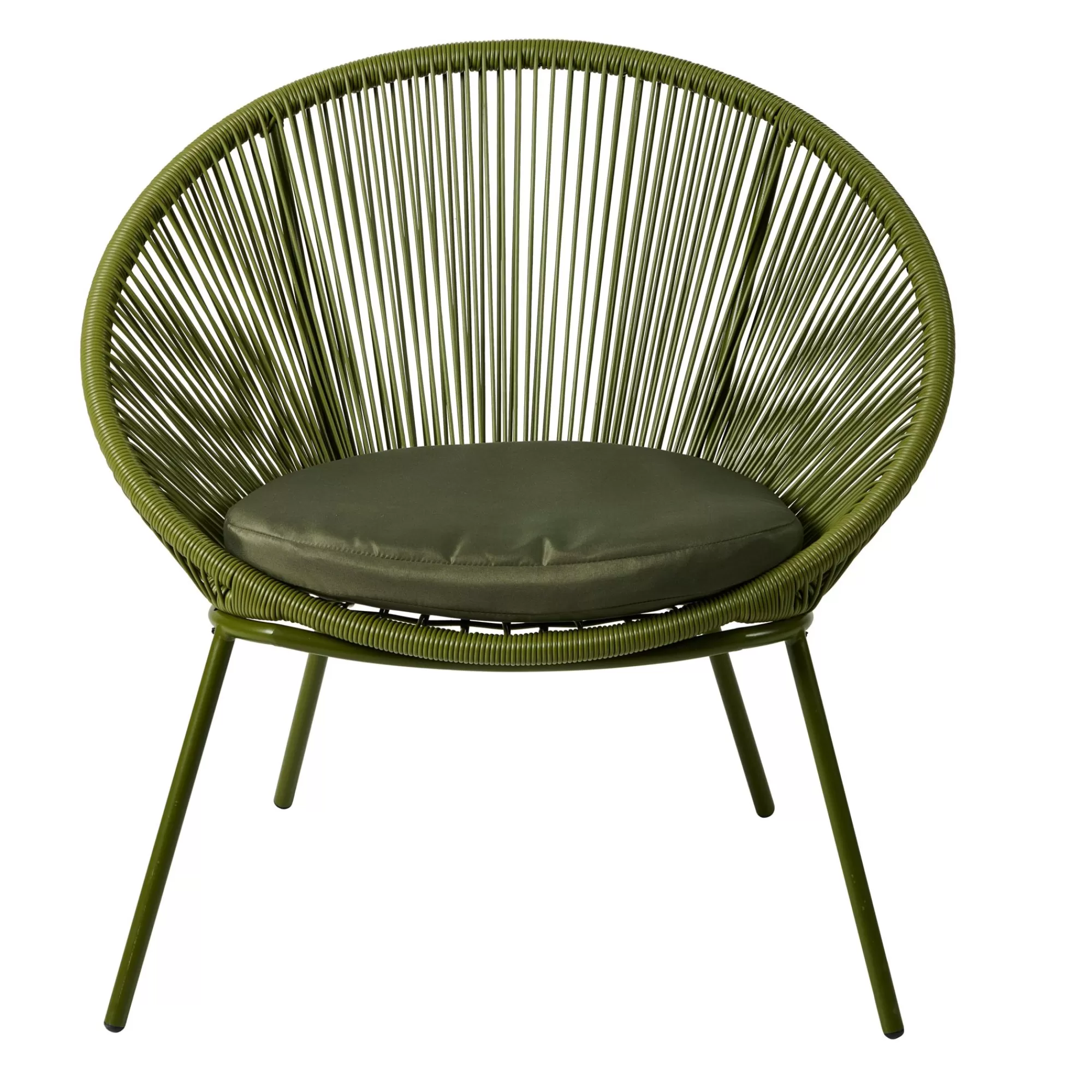 CASA Papayo Sedia Lounge Con Cuscino Verde* Sedie Lounge