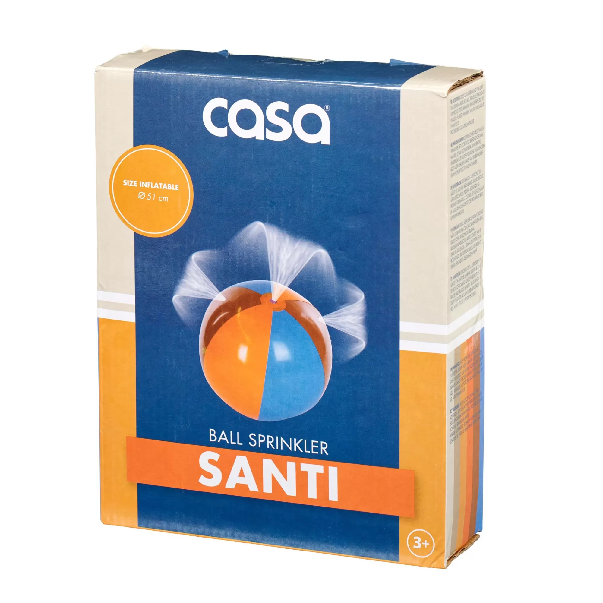CASA Santi Palla Spruzza Acqua Vari Colori* Articoli Da Spiaggia