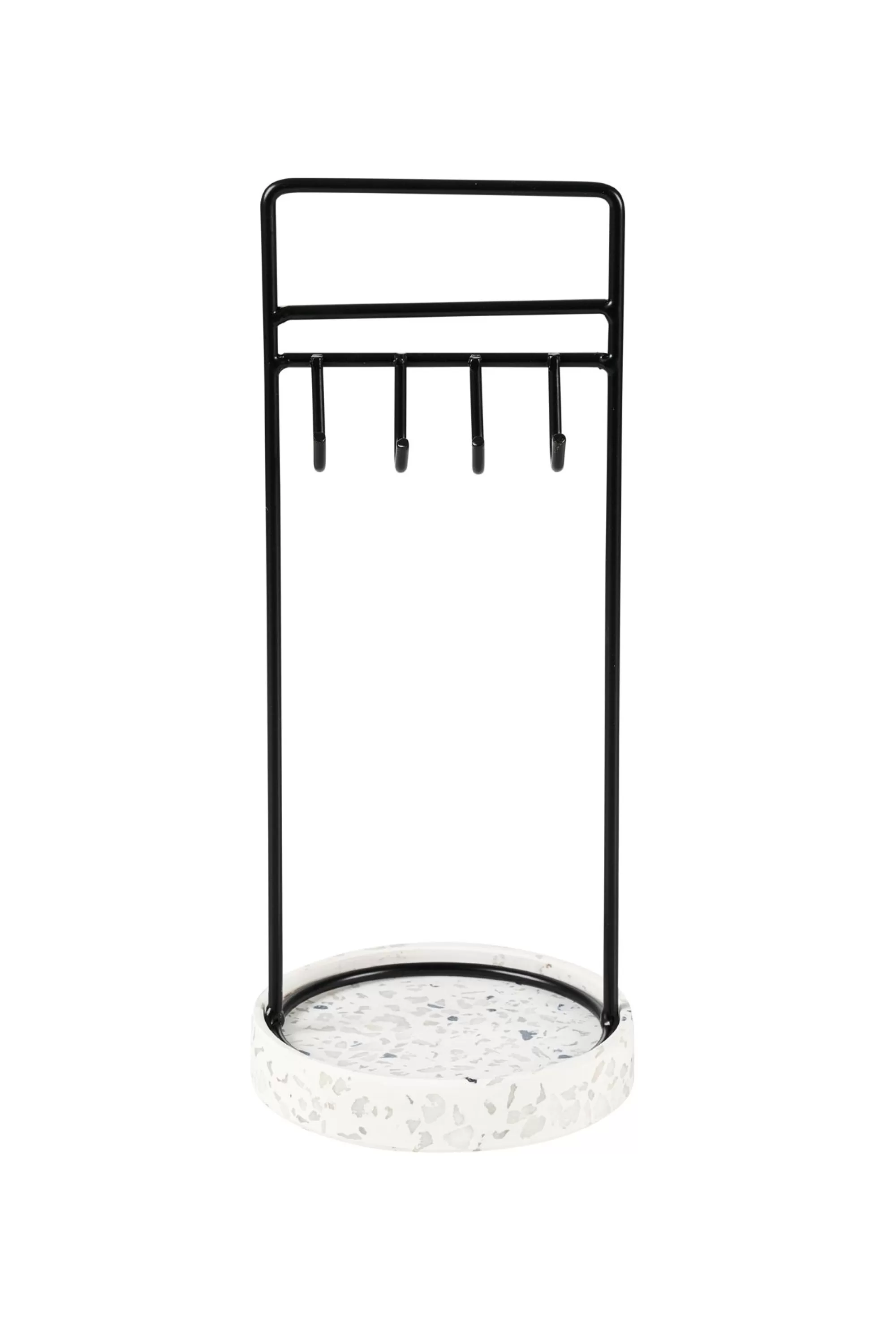 CASA Terrazzo Portagioielli Nero, Bianco, Grigio* Portagioielli