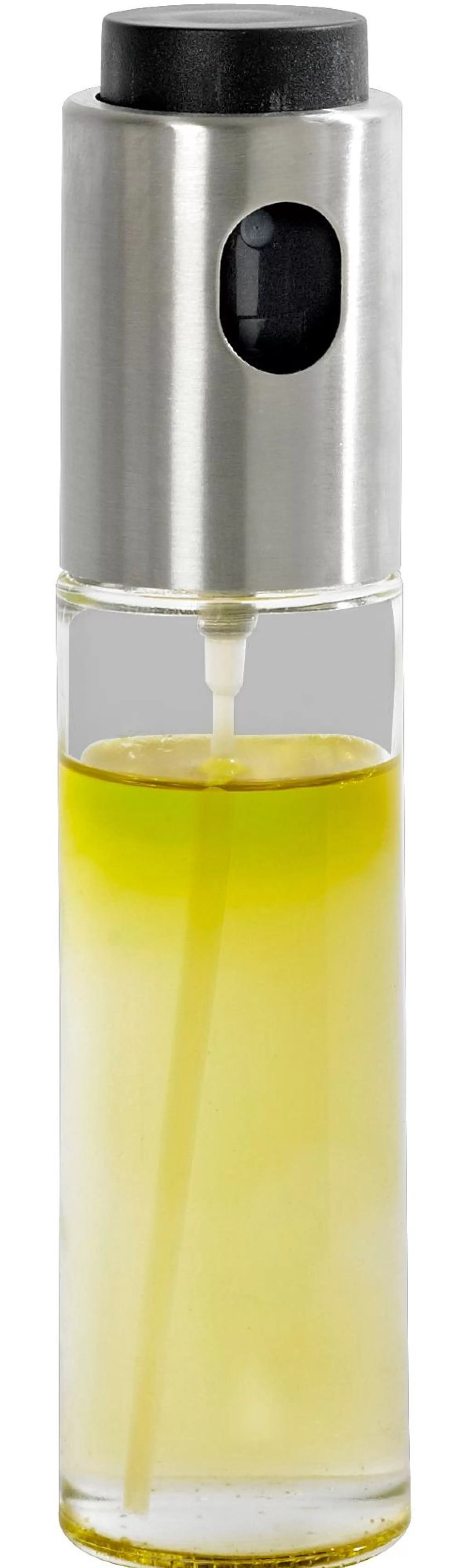 CASA Vinaigre Vaporizzatore Olio O Aceto Nero, Argentato, Trasparente* Bottiglie Per Olio